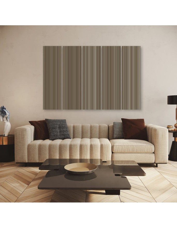 Geometric line abstract - Wall art painting for bedroom | FEEBY