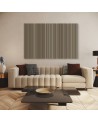 Geometric line abstract - Wall art painting for bedroom | FEEBY
