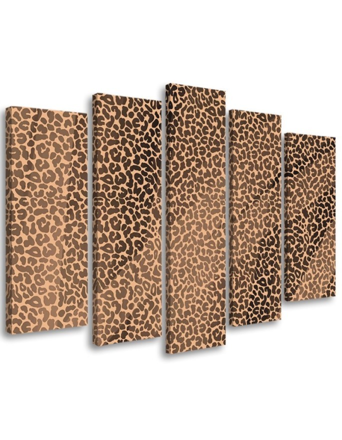 Panther leopard fur stain pattern Wall painting for bedroom | FEEBY