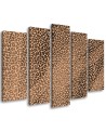 Panther leopard fur stain pattern Wall painting for bedroom | FEEBY