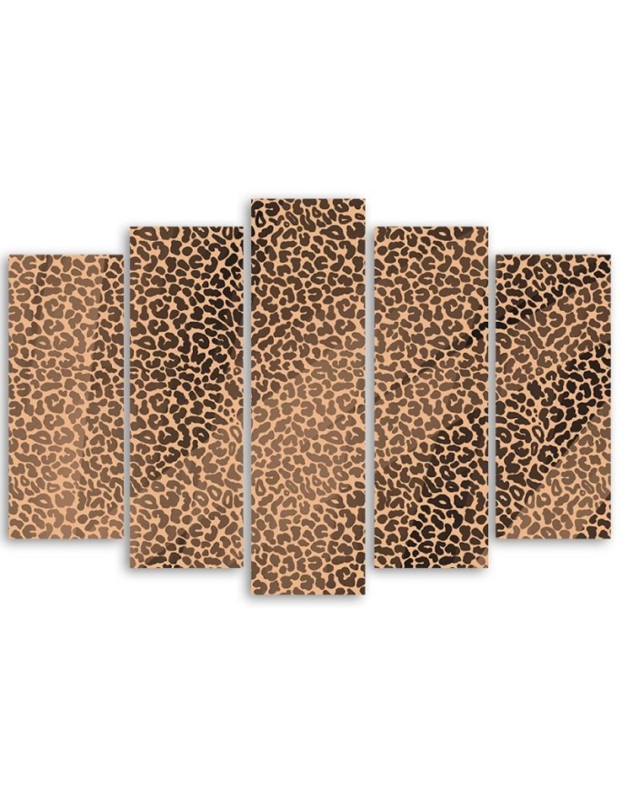 Panther leopard fur stain pattern Wall painting for bedroom | FEEBY