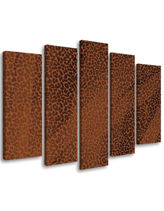 Panther leopard fur stain pattern - Wall painting for living room | FEEBY
