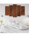 Panther leopard fur stain pattern - Wall painting for living room | FEEBY