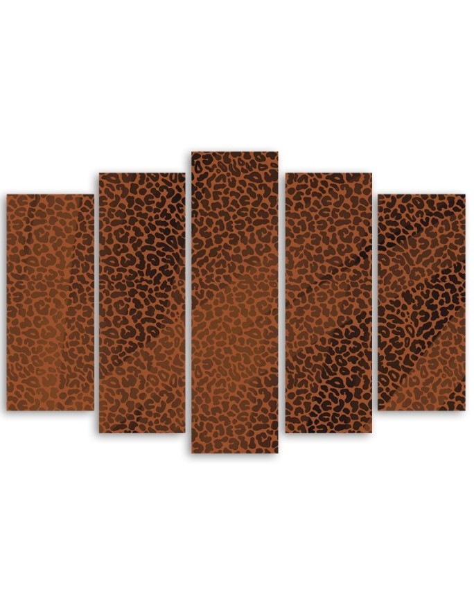 Panther leopard fur stain pattern - Wall painting for living room | FEEBY