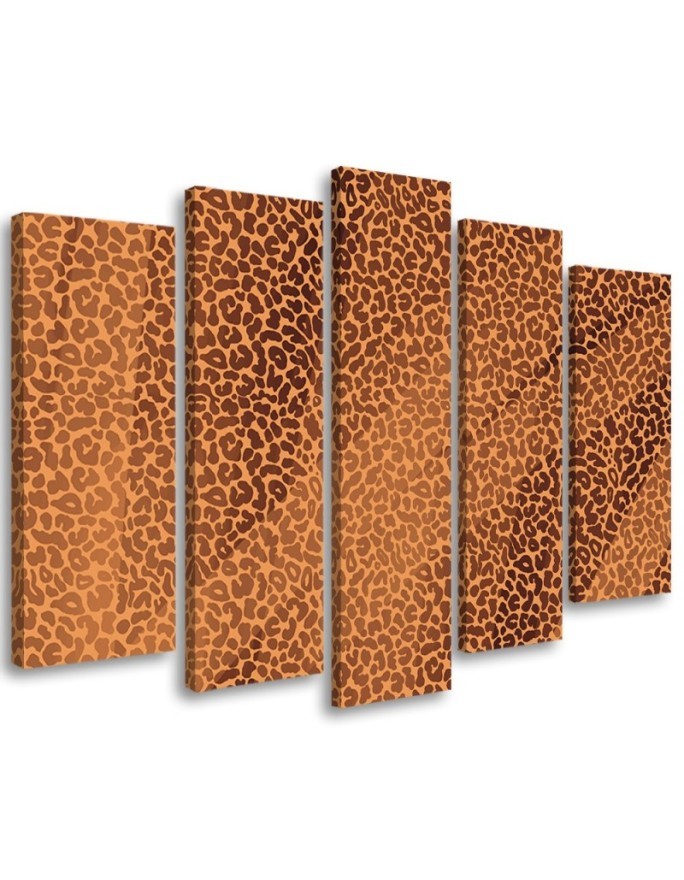 Panther leopard fur stain pattern - Wall painting for the living room | FEEBY