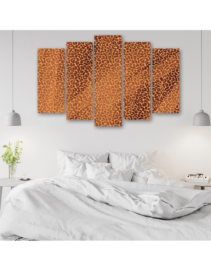 Panther leopard fur stain pattern - Wall painting for the living room | FEEBY