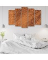 Panther leopard fur stain pattern - Wall painting for the living room | FEEBY
