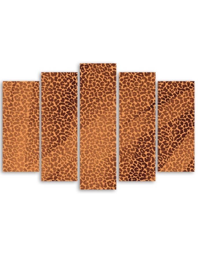 Panther leopard fur stain pattern - Wall painting for the living room | FEEBY