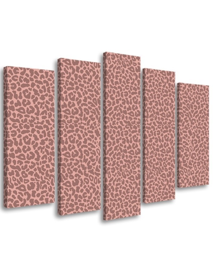Panther leopard fur spots pattern - Wall painting for living room | FEEBY
