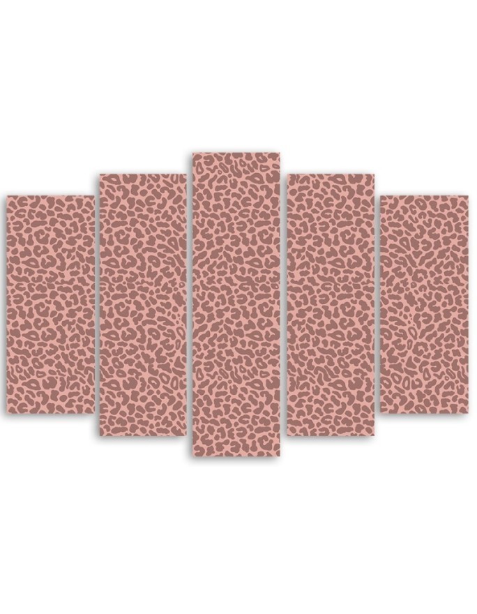 Panther leopard fur spots pattern - Wall painting for living room | FEEBY
