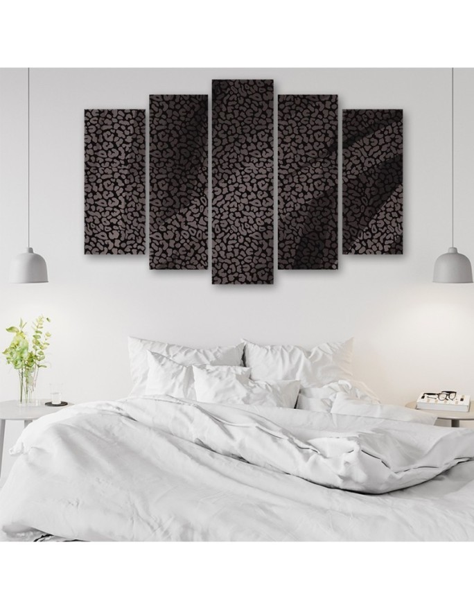 Picture for living room - Panther leopard fur stains pattern | FEEBY