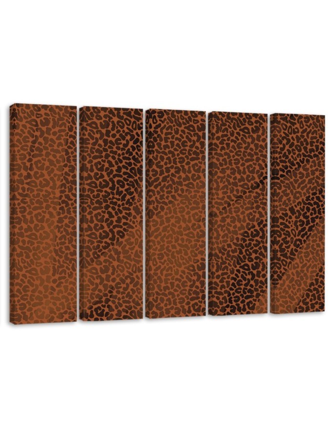 Living room picture - Leopard Panther Textur | FEEBY