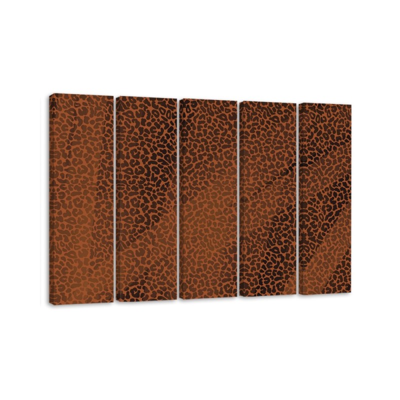 Living room picture - Leopard Panther Textur | FEEBY
