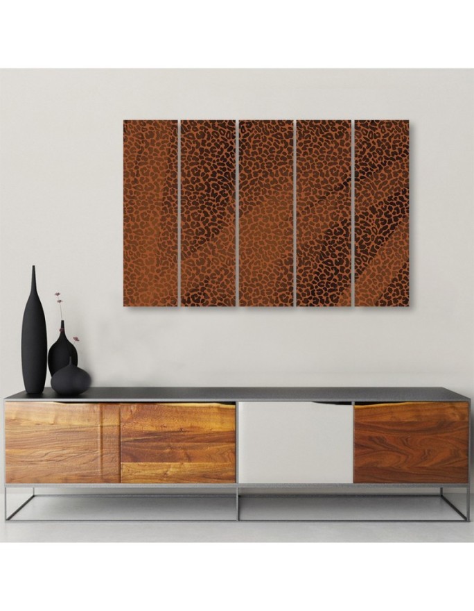 Living room picture - Leopard Panther Textur | FEEBY