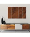 Living room picture - Leopard Panther Textur | FEEBY
