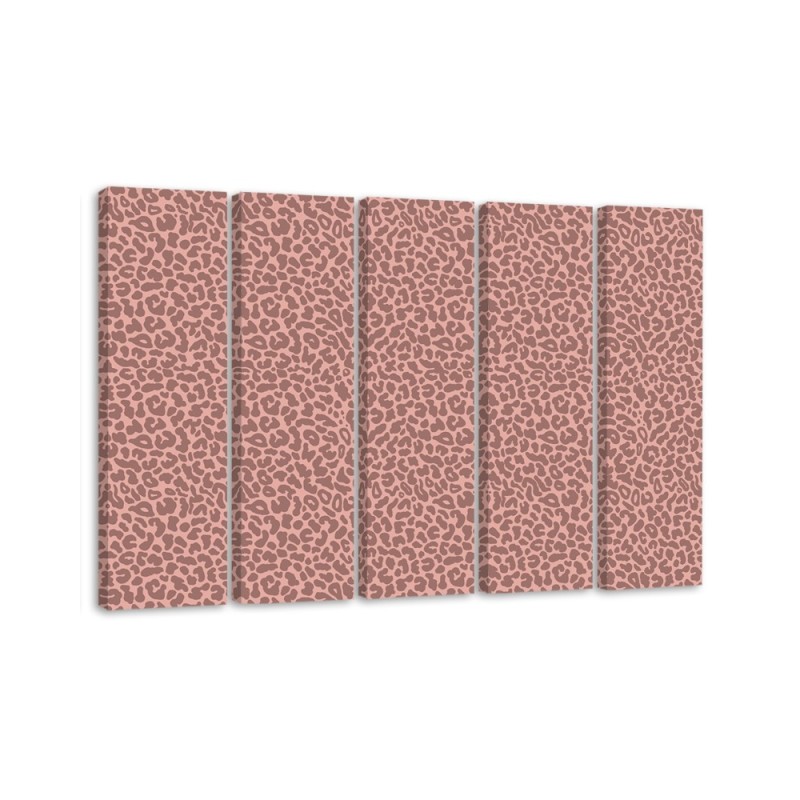 Wall art painting for living room - Leopard Panther Textur| FEEBY