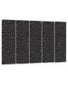 Wall art painting for living room - Leopard Panther Textur | FEEBY