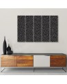 Wall art painting for living room - Leopard Panther Textur | FEEBY