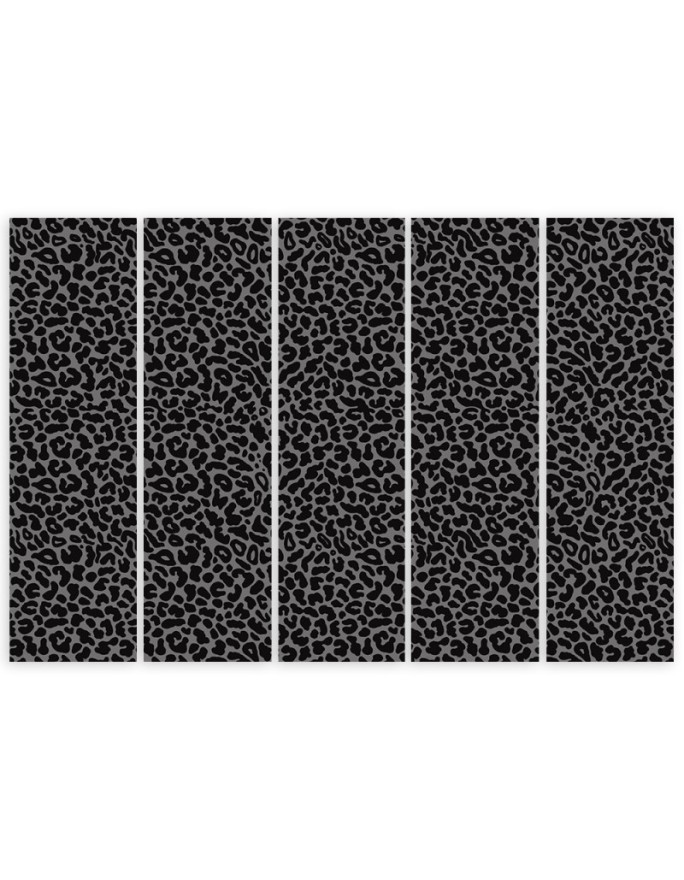 Wall art painting for living room - Leopard Panther Textur | FEEBY