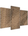 Decorative wall art painting - Panther leopard fur stain pattern | FEEBY