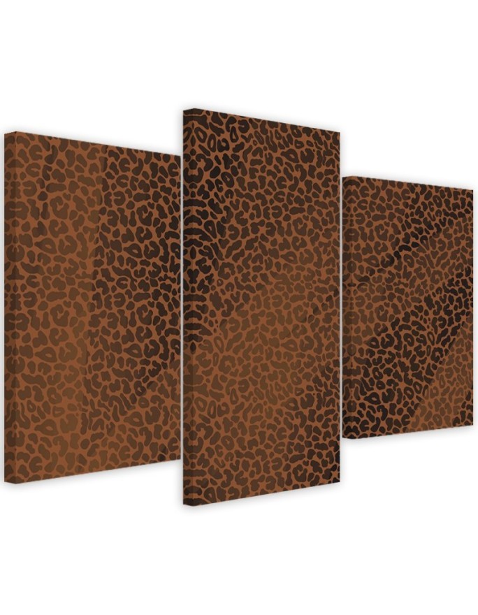 Decorative Canvas painting - Panther leopard fur stain pattern | FEEBY