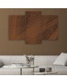 Decorative Canvas painting - Panther leopard fur stain pattern | FEEBY