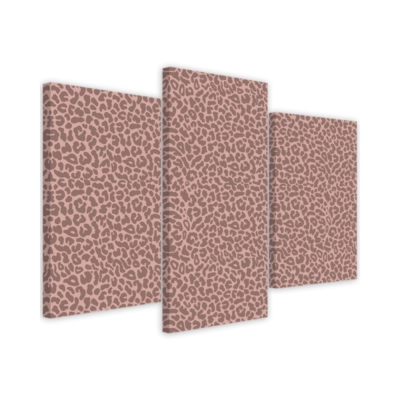 Canvas print for living room canvas - Panther leopard fur stains pattern | FEEBY