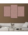 Canvas print for living room canvas - Panther leopard fur stains pattern | FEEBY