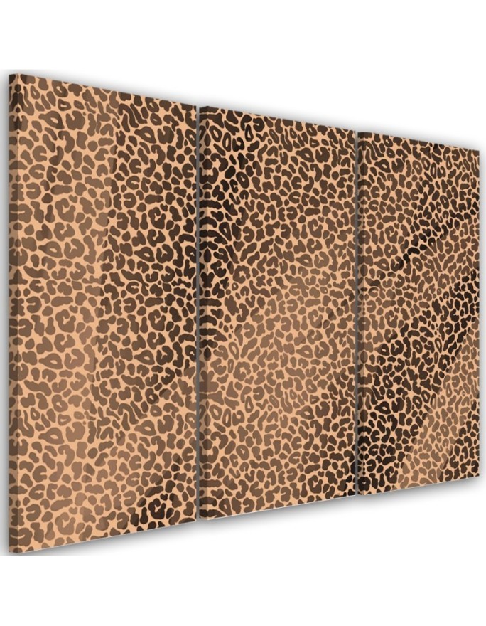 Modern wall painting - Panther leopard fur stain pattern | FEEBY