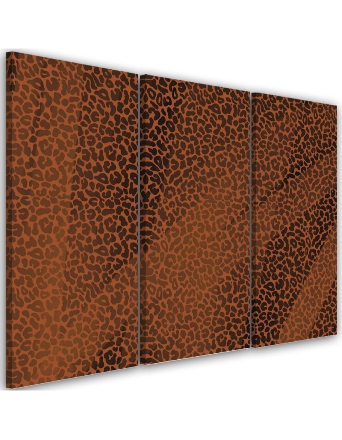 Modern wall painting - Panther leopard fur stains pattern | FEEBY