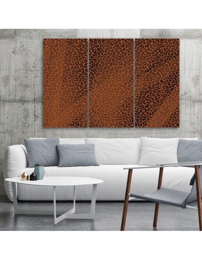 Modern wall painting - Panther leopard fur stains pattern | FEEBY
