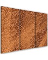 Living room canvas painting - Panther leopard fur stains pattern | FEEBY