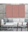 Modern wall Canvas painting - Panther leopard fur stains pattern | FEEBY