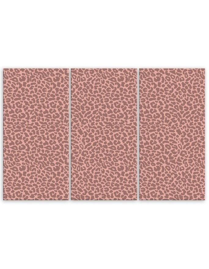 Modern wall Canvas painting - Panther leopard fur stains pattern | FEEBY