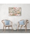 Cage in flowers by Andrea Haase - Canvas prints for the living room | FEEBY