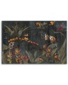 Monkeys in the jungle - Pictures on canvas for the living room | FEEBY