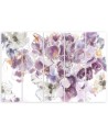 Iris flower - Wall painting for the living room | FEEBY
