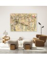 Jungle monkeys - Wall painting for the living room | FEEBY