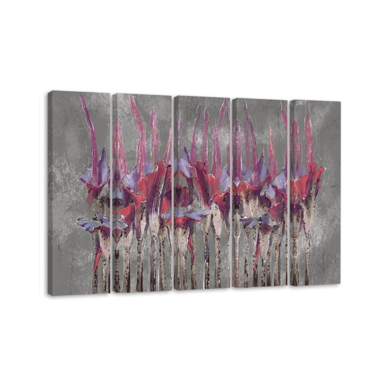 Plants flowers - Wall painting for living room | FEEBY