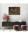 Deep tropical jungle - Modern Canvas painting for the living room | FEEBY