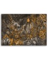Deep tropical jungle - Modern Canvas painting for the living room | FEEBY