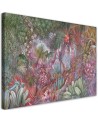Deep tropical jungle - Modern wall art painting for living room | FEEBY