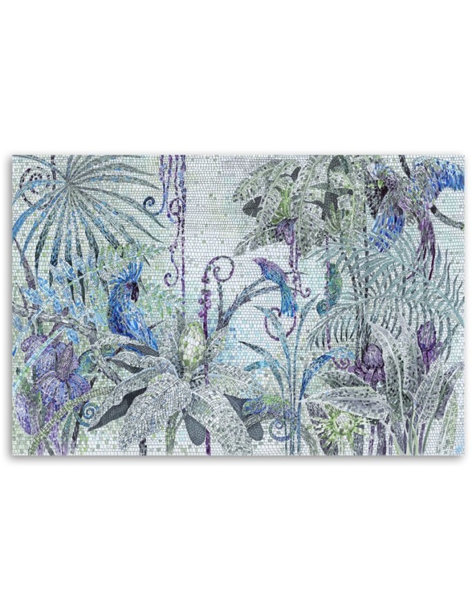 Jungle mosaic - Modern Canvas painting for living room | FEEBY