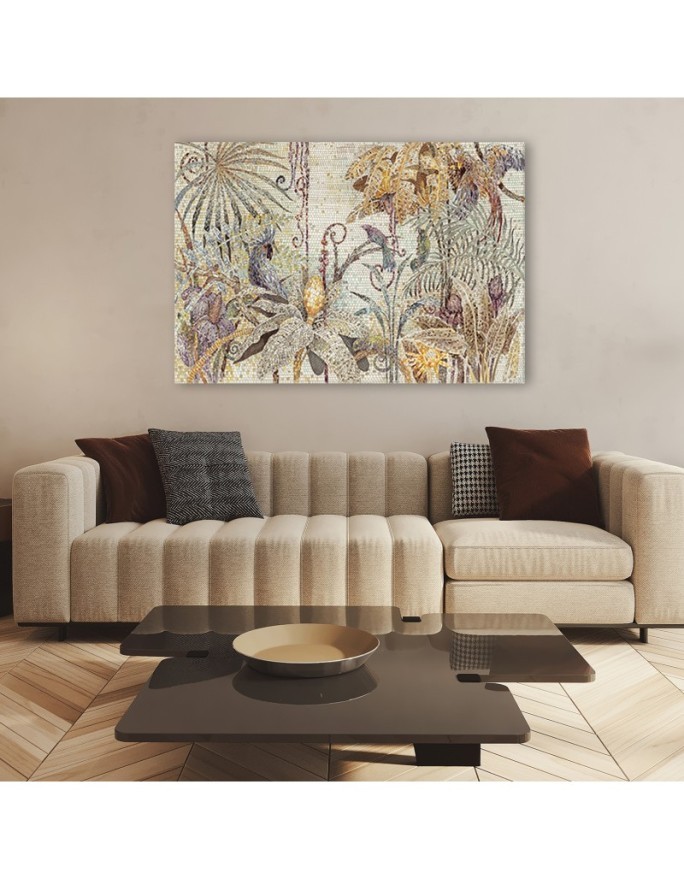 Jungle mosaic - Modern canvas painting | FEEBY