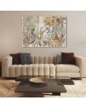 Jungle mosaic - Modern canvas painting | FEEBY