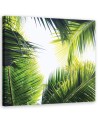 Palm leaves - Modern canvas painting | FEEBY