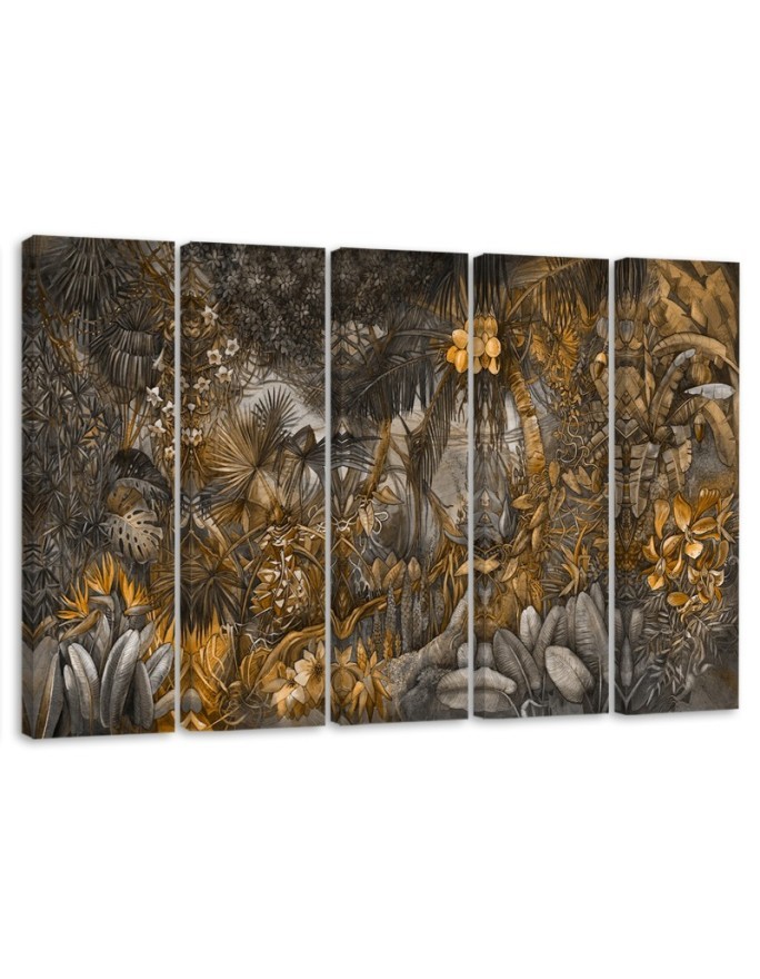 Tropical rainforest - Decorative Canvas painting | FEEBY