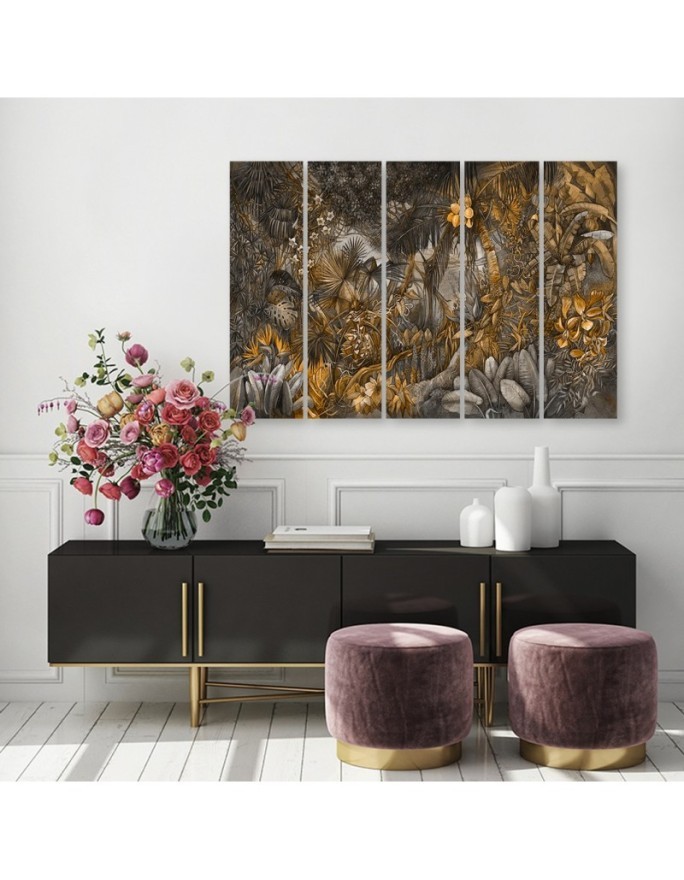 Tropical rainforest - Decorative Canvas painting | FEEBY