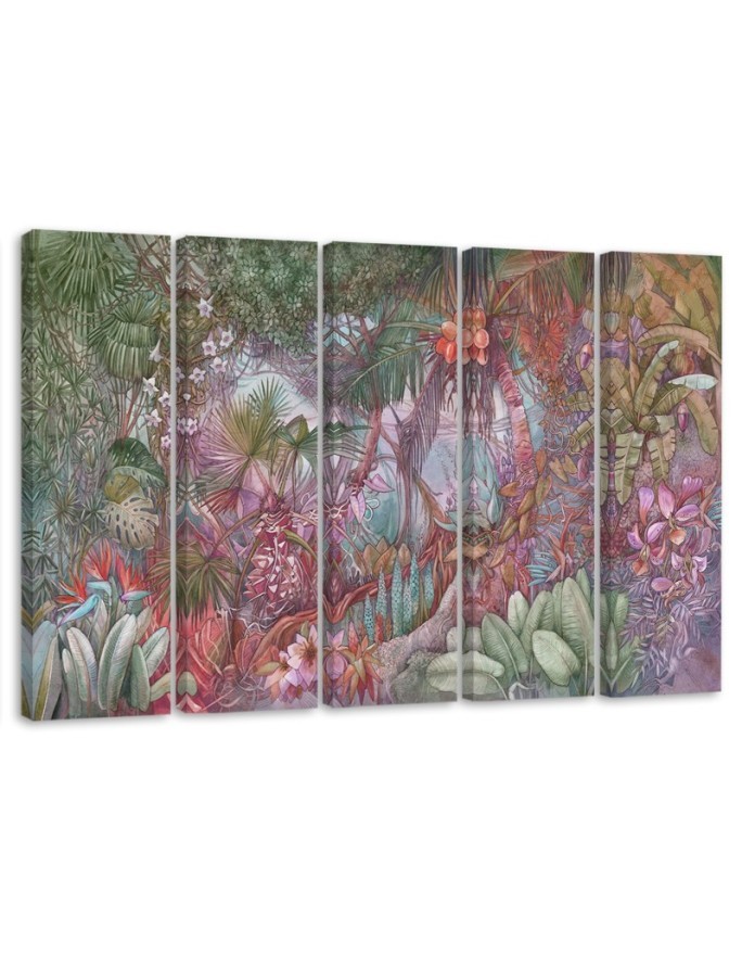 Tropical rainforest - Decorative Canvas painting | FEEBY