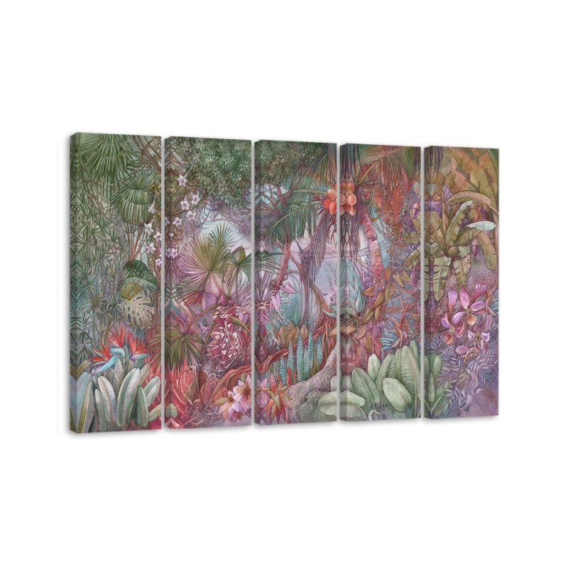 Tropical rainforest - Decorative Canvas painting | FEEBY